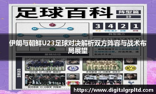 伊朗与朝鲜U23足球对决解析双方阵容与战术布局展望
