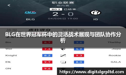 BLG在世界冠军杯中的灵活战术展现与团队协作分析