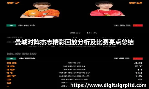 百乐博blb曼城对阵杰志精彩回放分析及比赛亮点总结